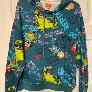 Nickelodeon Rug Rats Cartoon hoodie men’s XL